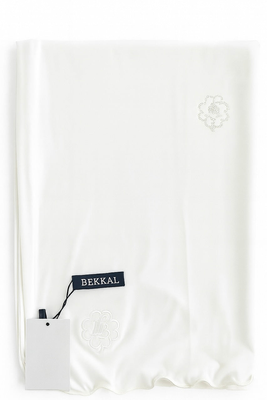 Premium Jersey Scarf “white”