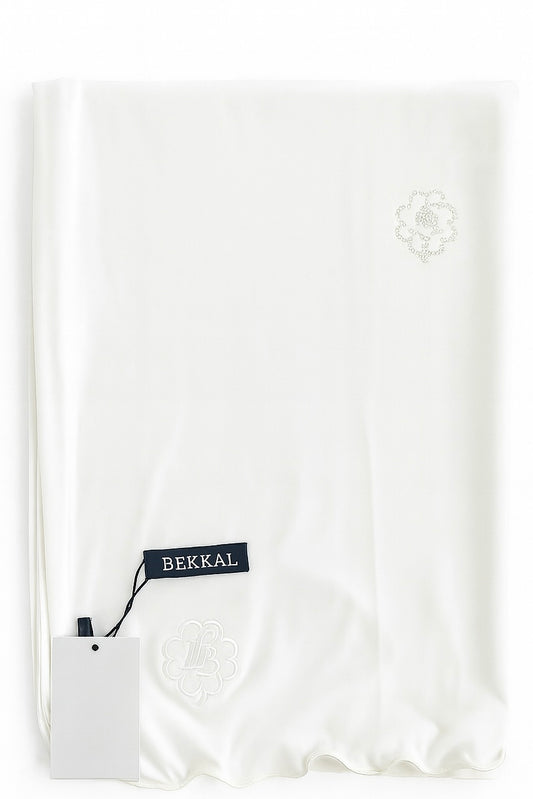 Premium Jersey Scarf “white”